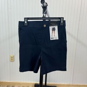 Rafaella Rinse Stretch Bermuda Shorts